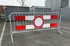 Dranghek 19 spijlen | Schrikhekplanken met CO1 bord