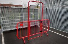 Dranghek Doorgang | Rood | Side