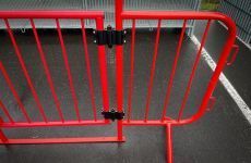 Dranghek Doorgang | Rood | Close-up