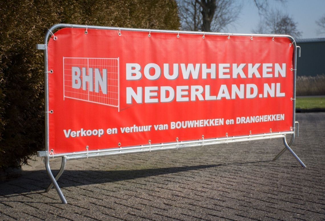 Dranghekbanner 12 | Materiaal: PVC