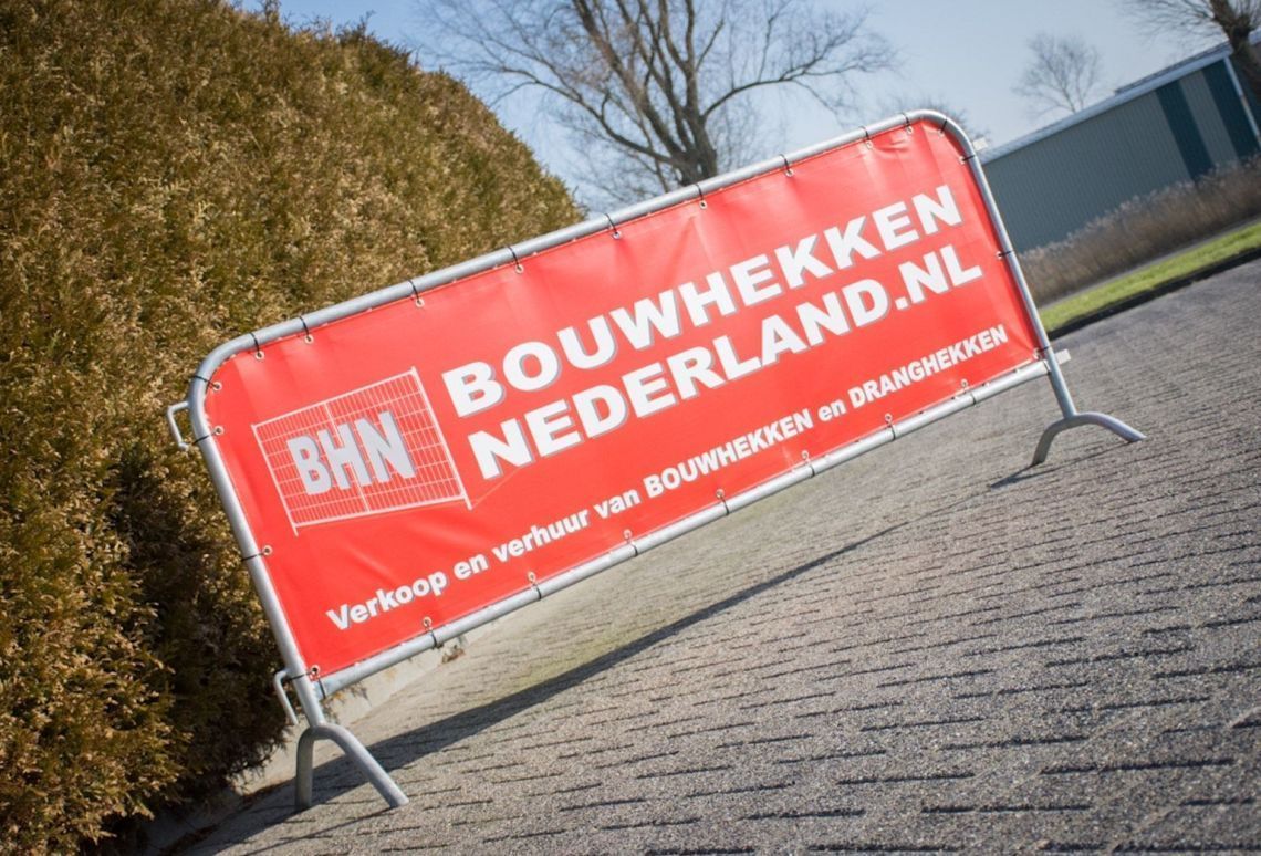 Dranghekbanner 19 | Materiaal: PVC