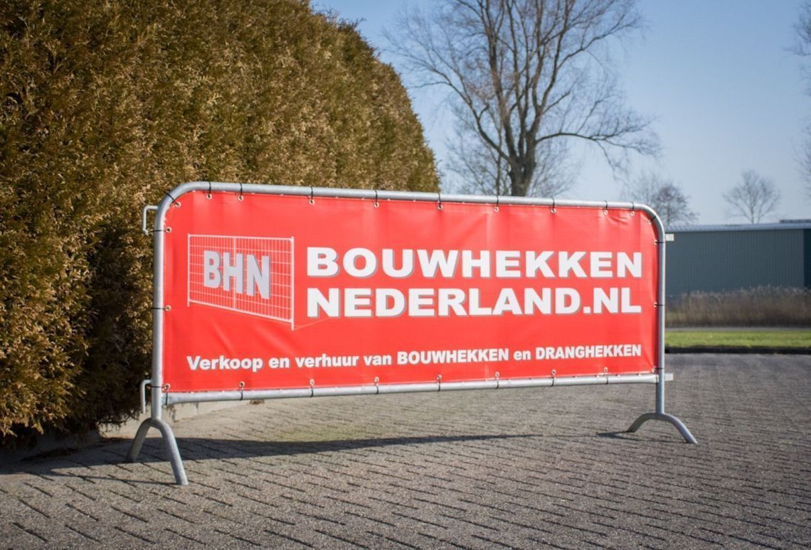 Dranghekbanner 19 | Materiaal: PVC
