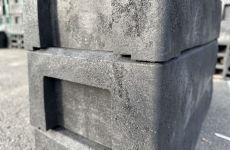 Kunststof voet 19 - profiel voor stapelen