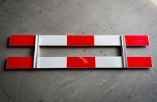 Schrikhekplanken 2,5m los verkrijgbaar enkel bedrukt