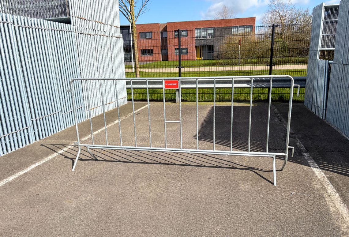 Slagvaste sticker 12 spijls reclame dranghek