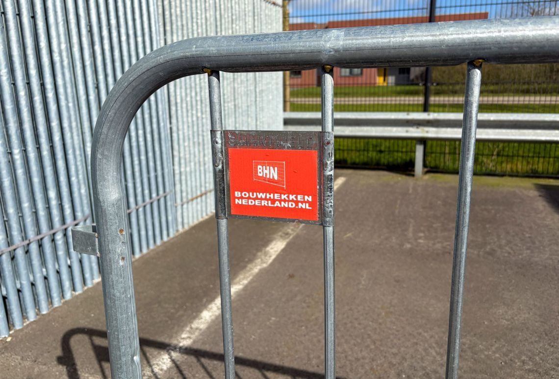 Sticker | Dranghek 16 spijlen licht | reclame sticker