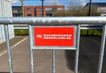 Sticker | Dranghek | 9 of 19 Spijlen | HR | Slagvaste | reclame