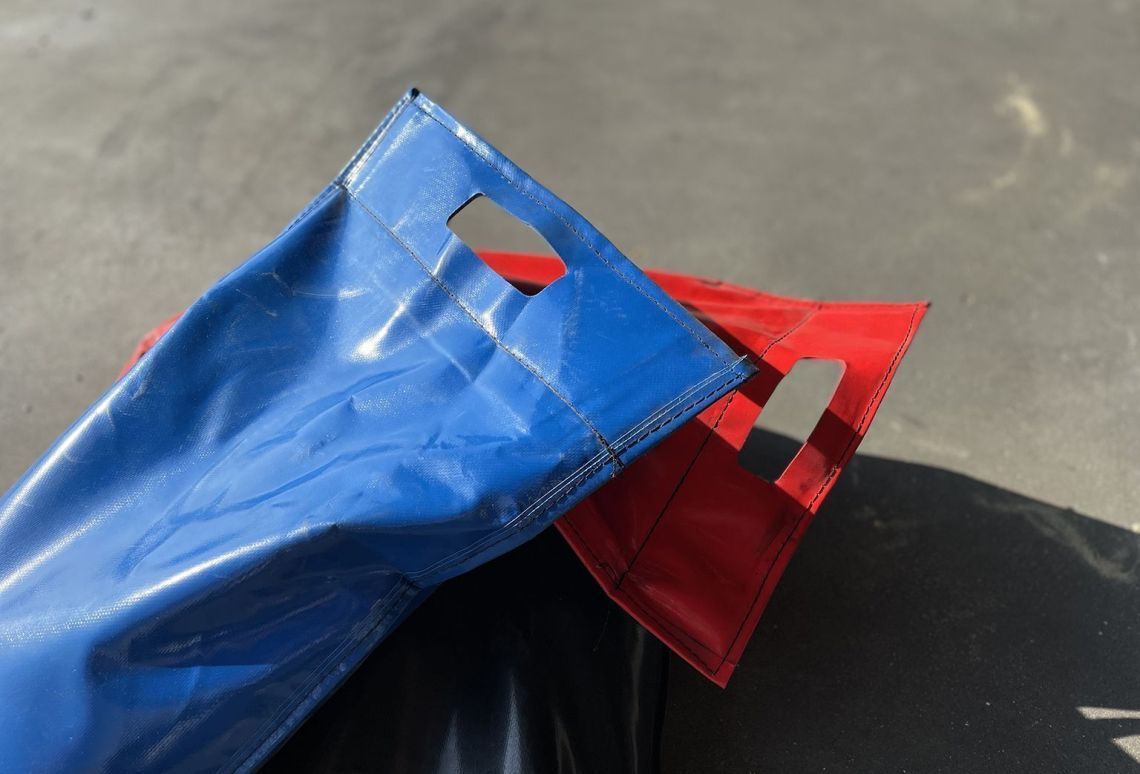 Zandzakken PVC handvat