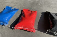 Zandzak PVC rood